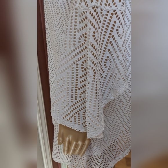 Pre-owned white new directions size medium long sleeve shirt, T3W - Picture 4 of 5